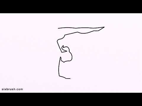 480x360 C How To Draw Cartoon Acrobat Step - Acrobat Drawing