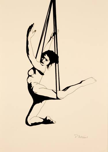 375x528 Acrobat Drawing - Acrobat Drawing