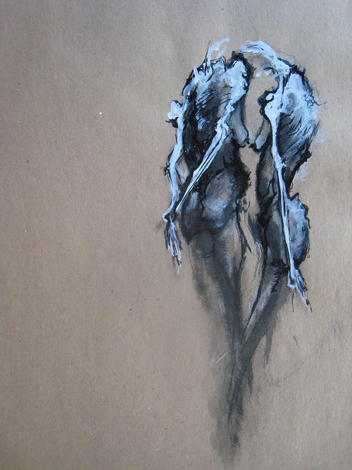 500x666 Drawings Axelle Kieffer - Acrylic Drawings