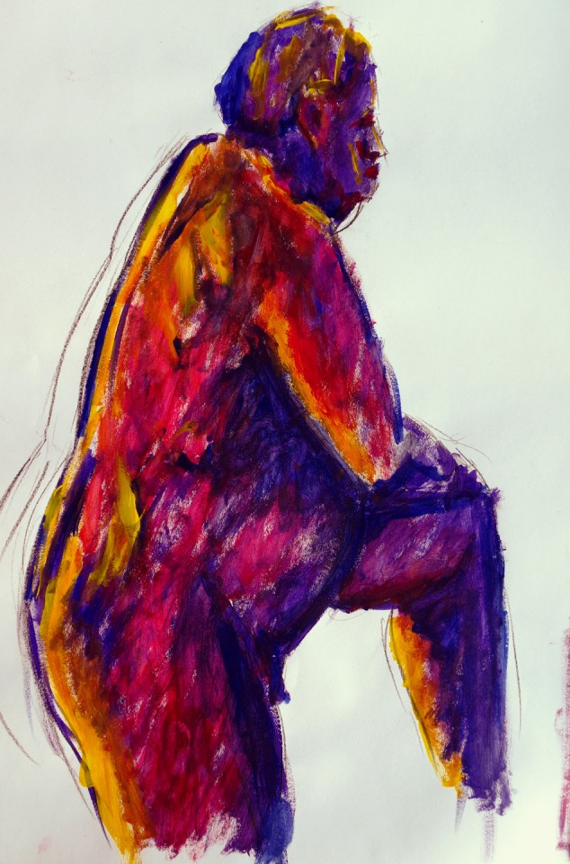 634x960 colour acrylic and pastel life drawings xcp - Acrylic Drawings
