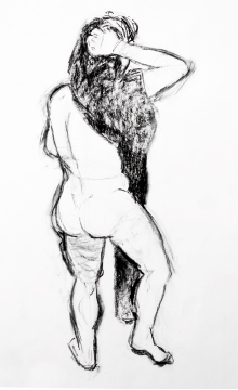 220x360 gesture action drawing lesson of the human form with a model - Action Drawing
