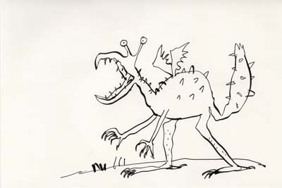 400x267 quentin in action quentin blake - Action Drawing