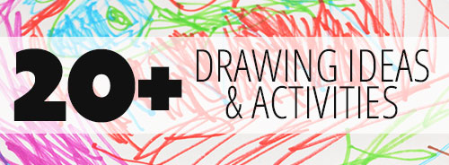 500x184 Object Tracing - Activities For Kids Drawing