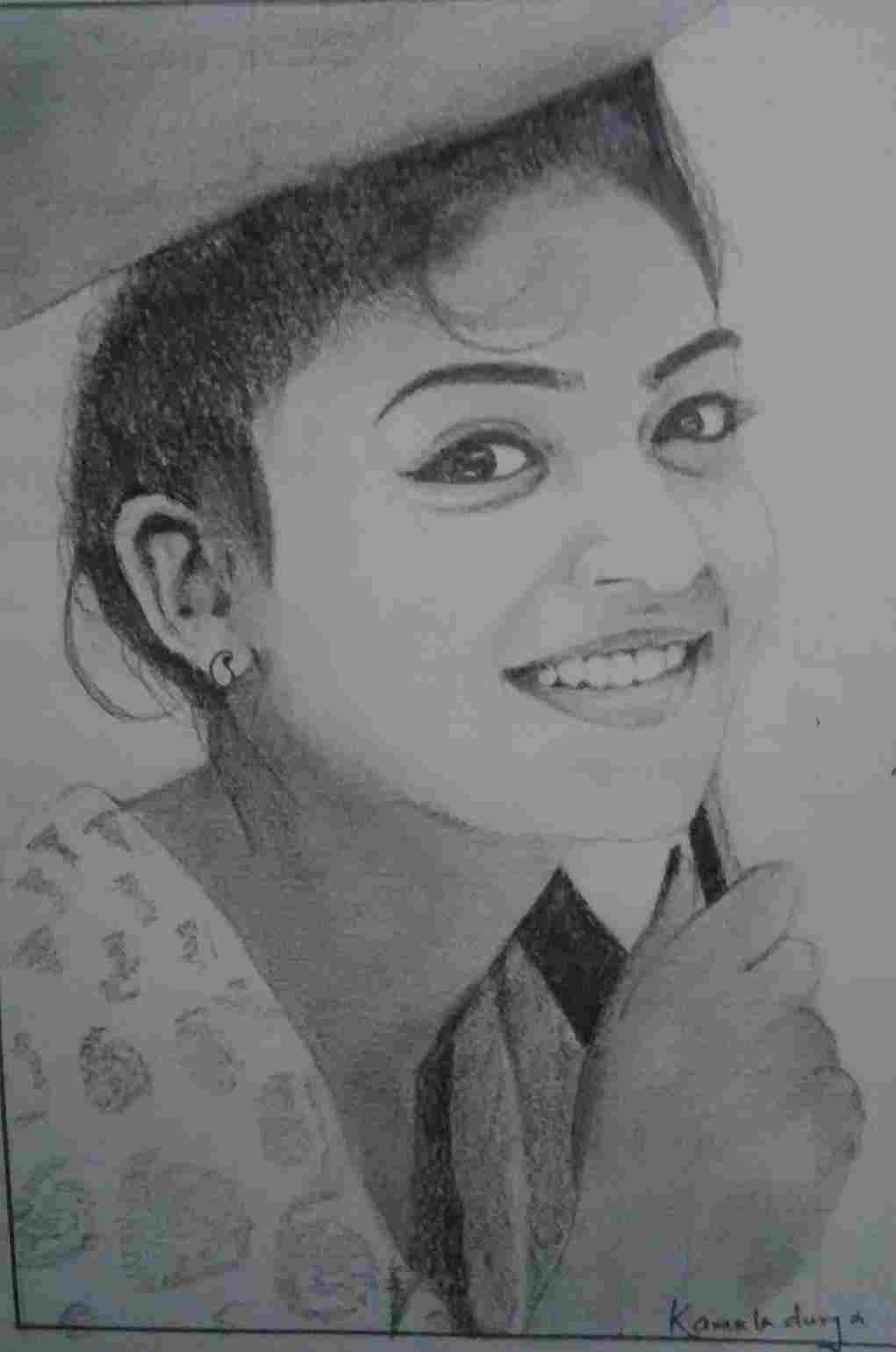 1021x1539 pencil sketch of actresses - Actress Drawing