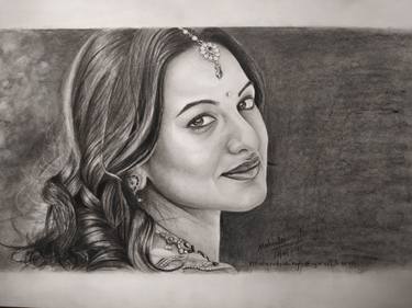 375x281 sonakshi sinha - Actress Drawing