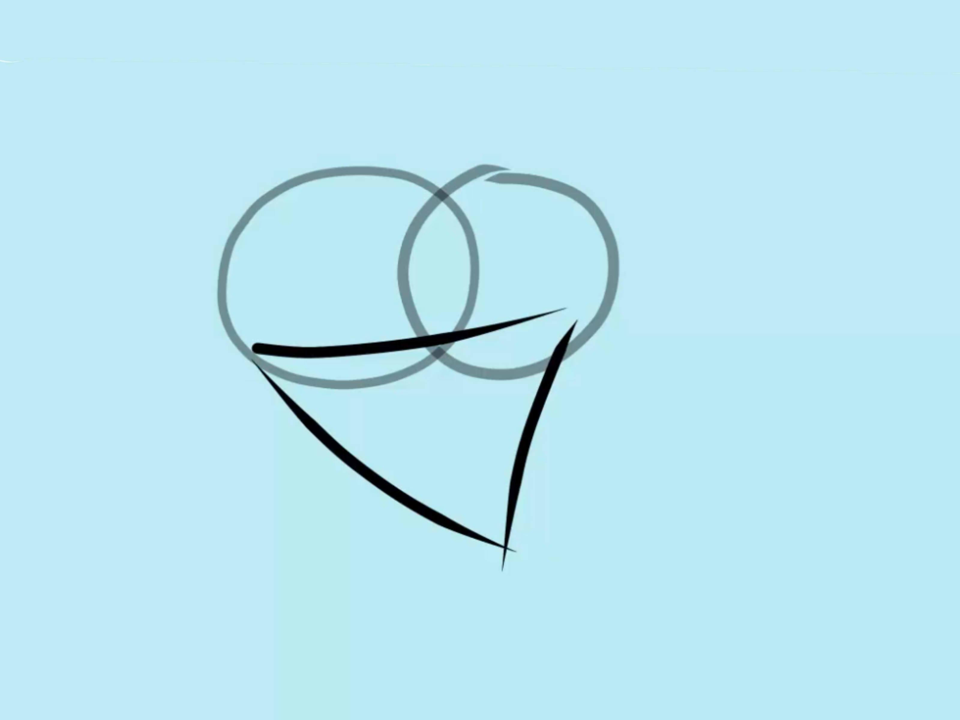 Actual Heart Drawing