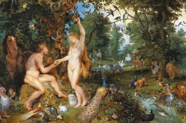 600x397 the scientific possibility of adam and eve strange notions - Adam And Eve Drawing