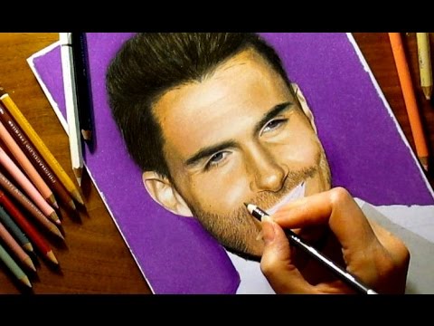 480x360 Drawing Adam Levine Maroon Singer - Adam Levine Drawing