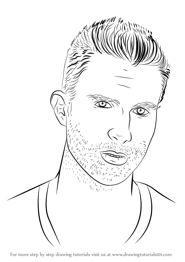 596x842 Learn How To Draw Adam Levine - Adam Levine Drawing