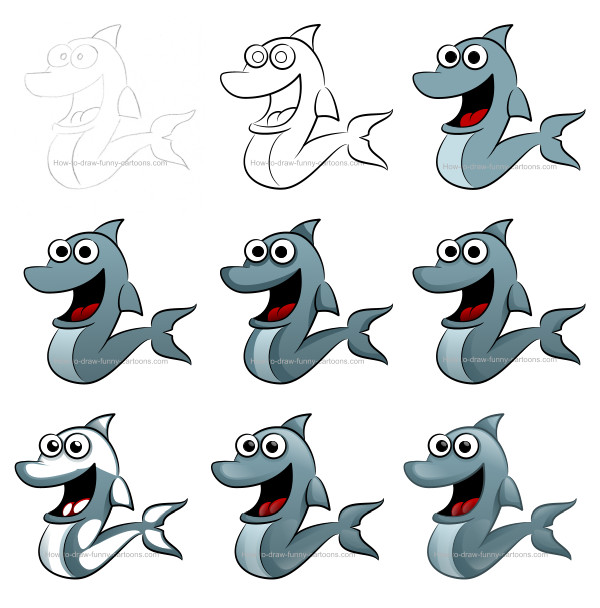 600x608 Animal Drawing Tutorial - Addition Drawing