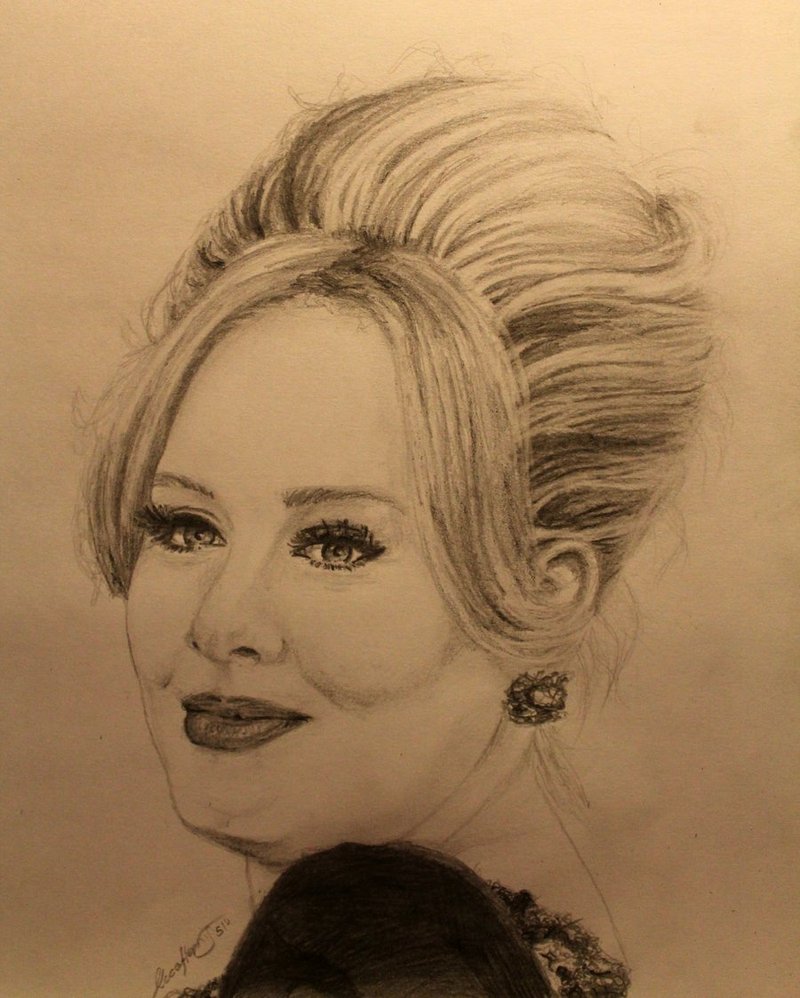 800x998 Adele Drawing Image Drawing Skill - Adele Drawing