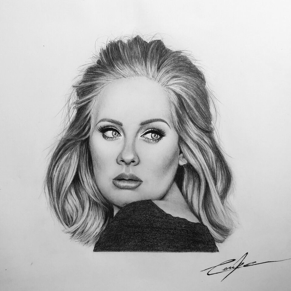 959x959 Adele Drawing Koko In Drawings, Artwork, My Drawings - Adele Drawing