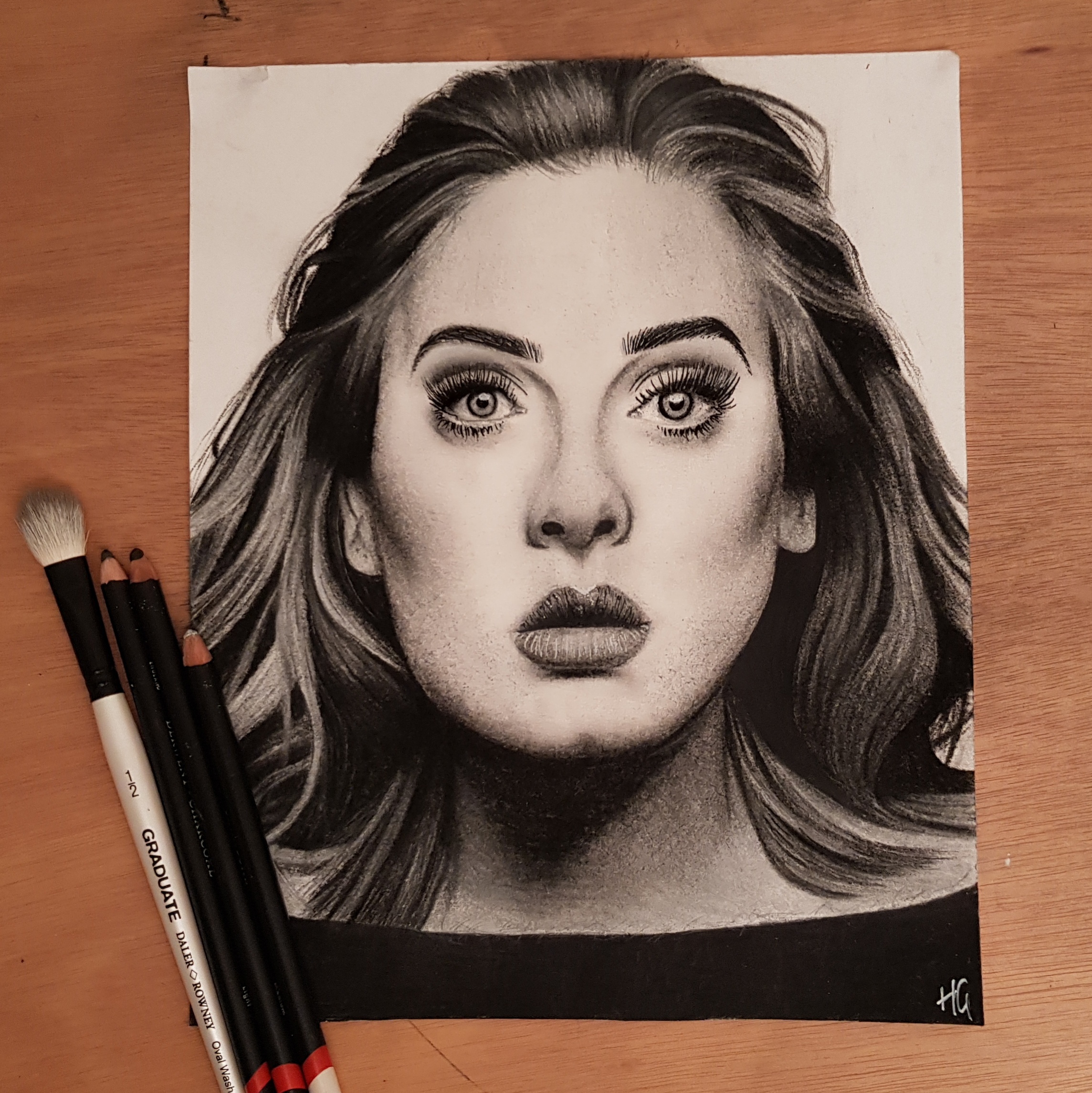 Adele Drawing at Explore collection of Adele Drawing