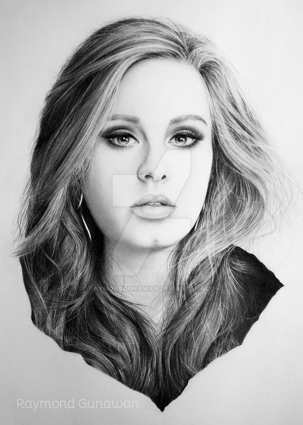 Adele Drawing at PaintingValley.com | Explore collection of Adele Drawing