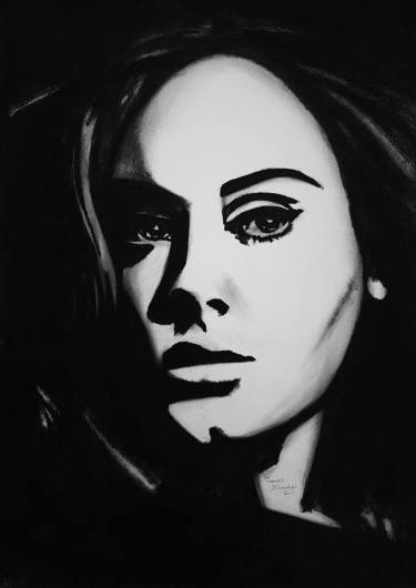 375x530 Adele - Adele Drawing
