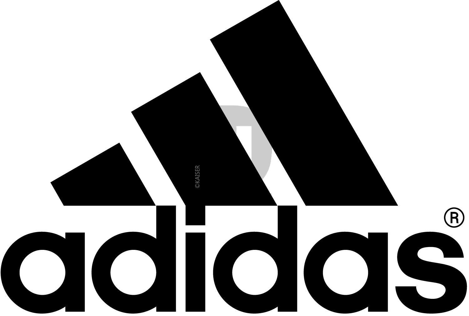 1500x1013 how to draw the adidas logo, step - Adidas Drawing