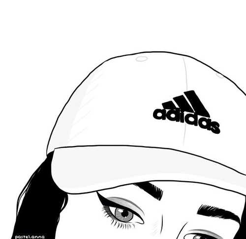 500x484 adidas uploaded - Adidas Drawing