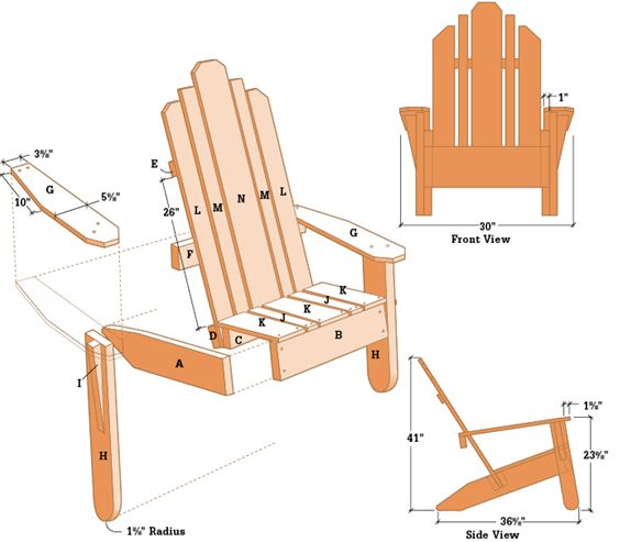 Adirondack Chair Drawing at PaintingValley.com | Explore collection of ...