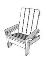 150x200 free kids adirondack chair plans woodworking plans and information - Adirondack Chair Drawing