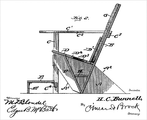 480x393 Original Patent Drawing Adirondack Chair - Adirondack Chair Drawing