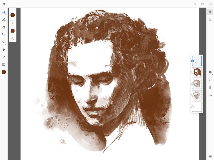 750x562 adobe announces photoshop for ipad and project gemini, a drawing - Adobe Drawing