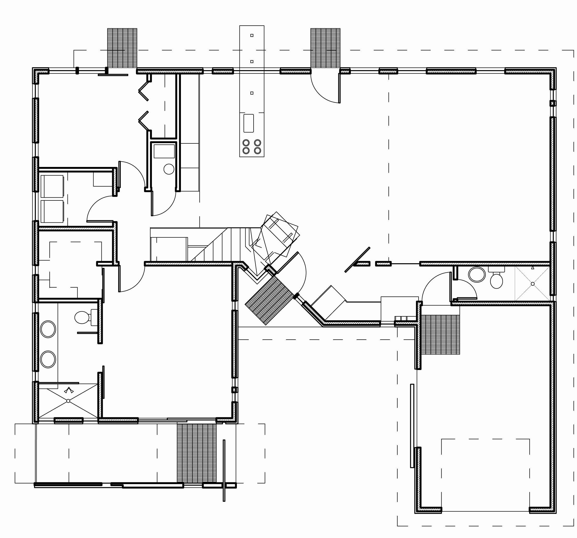 2207x2056 elegant adobe house plans - Adobe House Drawing