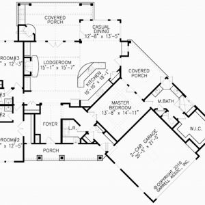 300x300 amazing small adobe house plans - Adobe House Drawing