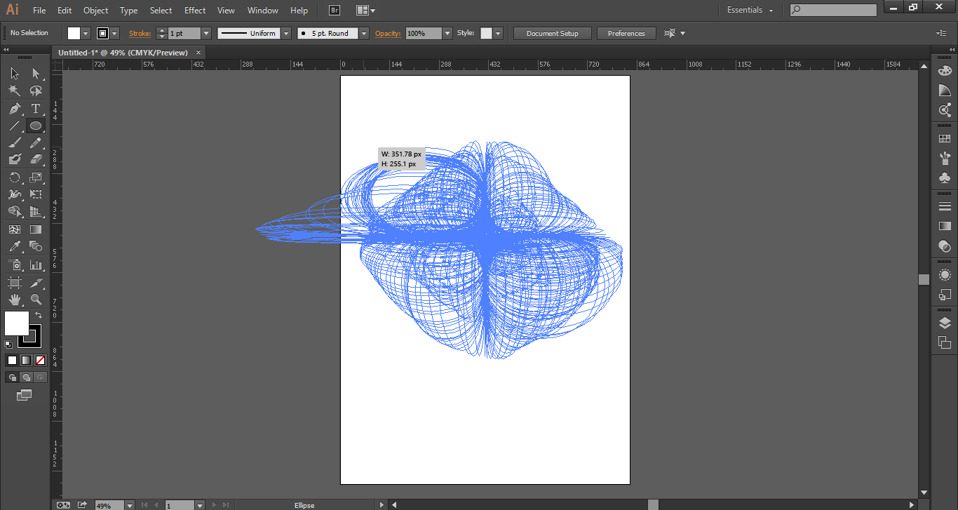 1366x727 adobe illustrator draws multiple shapes while drawing single shape - Adobe Illustrator Drawing