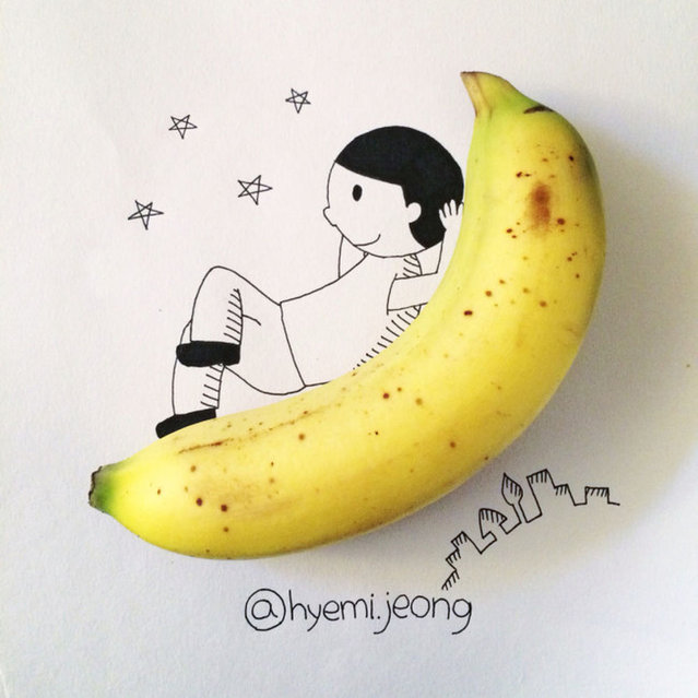639x639 adorable drawings made with everyday items - Adorable Drawings