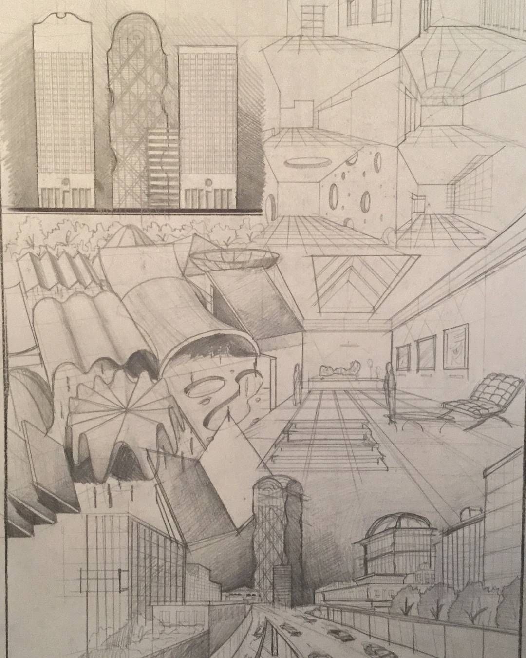 1080x1350 Freehandarchitecturejoin My 'advanced Drawing And Design' Online - Advanced Drawing Online