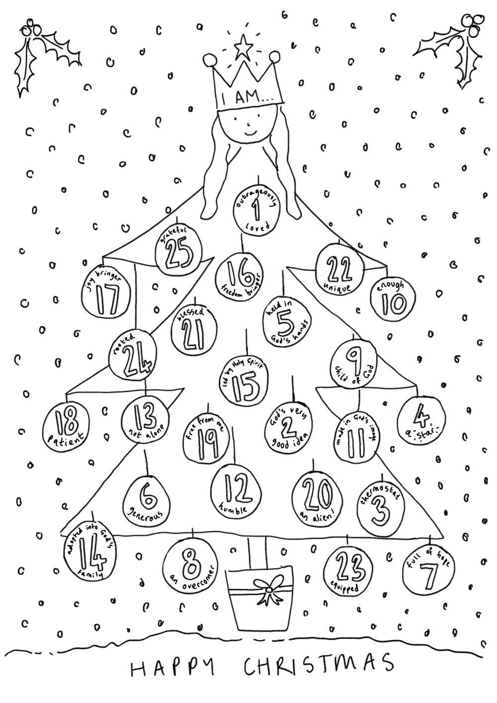 Advent Calendar Drawing at PaintingValley com Explore collection of