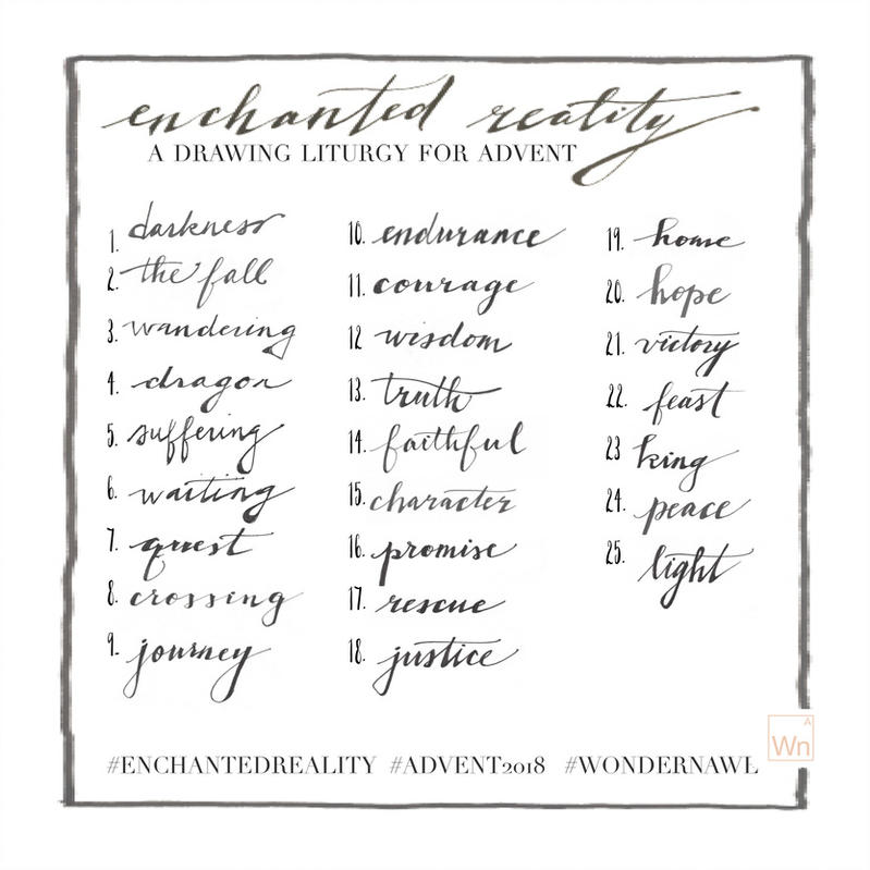 799x799 Enchanted Reality A Drawing Liturgy For Advent - Advent Drawing