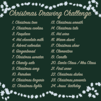 400x400 Advent Drawing Tumblr - Advent Drawing