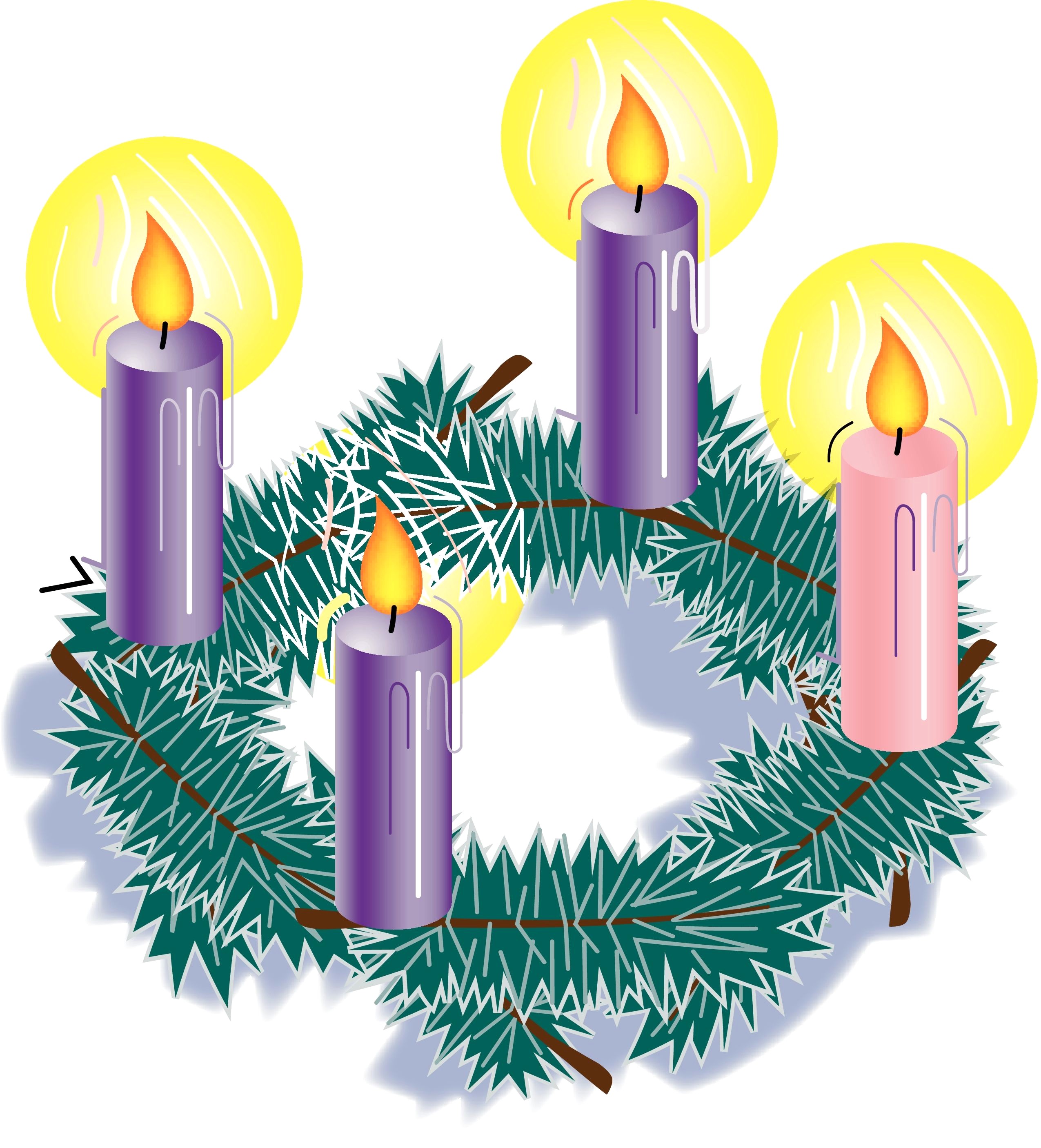 Advent Wreath Drawing at Explore collection of