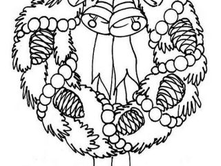 320x240 christmas reefs coloring pages advent wreath coloring - Advent Wreath Drawing