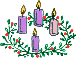 300x223 diy advent wreath - Advent Wreath Drawing