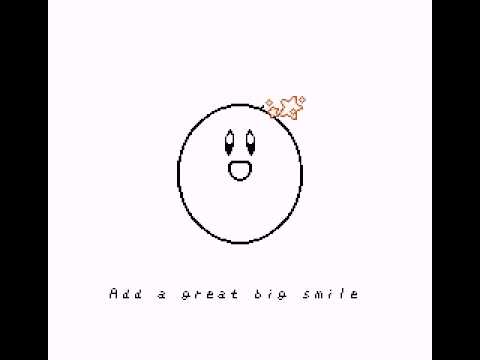 480x360 Kirby's Adventure Extra First, You Draw A Circle - Adventure Drawing