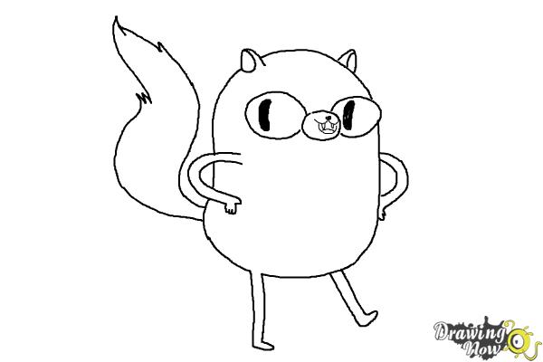 600x400 How To Draw Cake From Adventure Time - Adventure Time Drawings