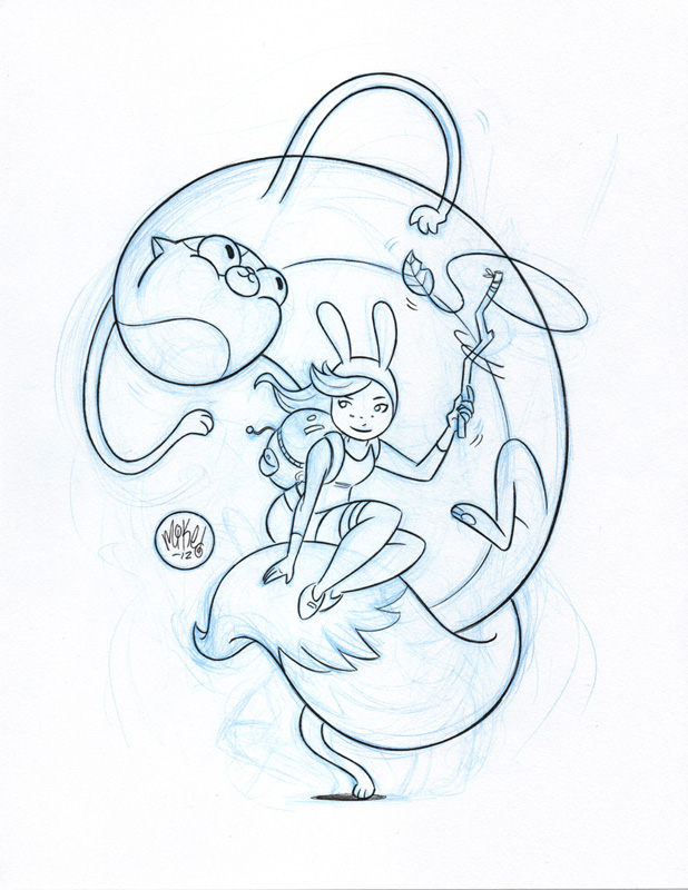 618x800 Operation Space Cat Adventure Time - Adventure Time Drawings