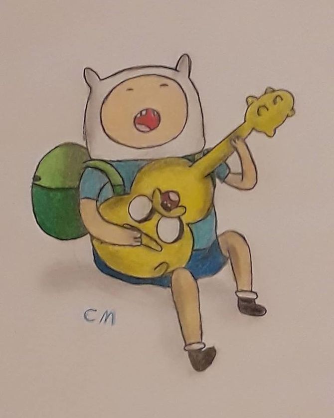 670x838 Ways To Draw Finn From Adventure Time - Adventure Time Drawings