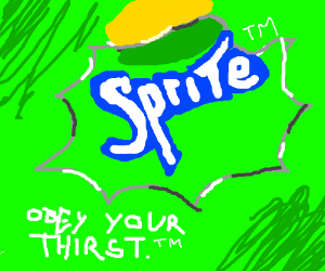 300x250 sprite advertisement drawing - Advertisement Drawing