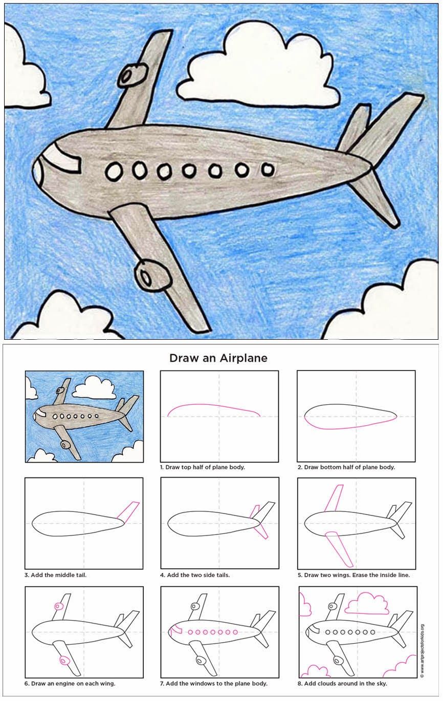866x1368 airplane in doodles drawings, art, airplane art - Aeroplane Drawing For Kids
