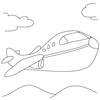 400x400 how to draw an aeroplane fun drawing lessons for kids adults - Aeroplane Drawing For Kids