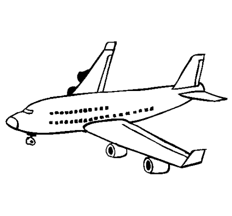 465x432 aeroplane drawing for kids - Aeroplane Drawing For Kids