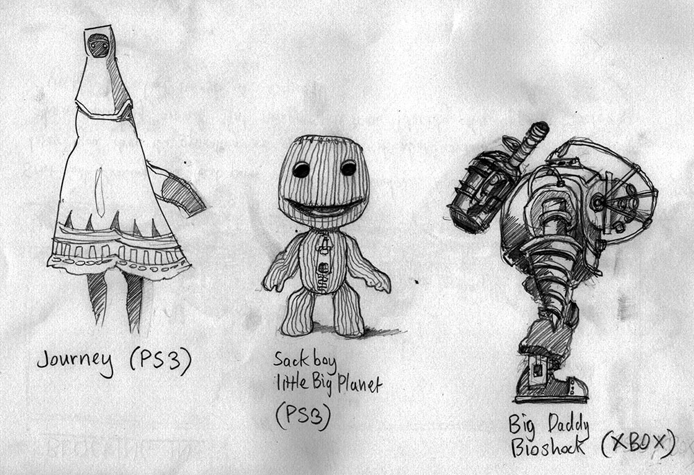 1000x684 Gameplay Graphics Aesthetic Development Sketch Log - Aesthetic Drawings