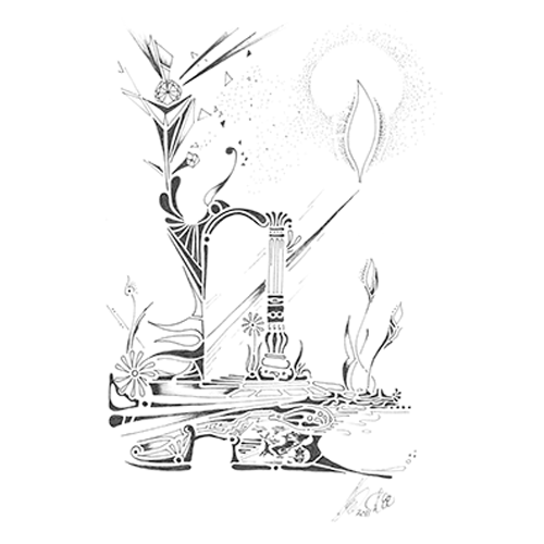 500x500 commission your own conscious drawing - Africa Drawing