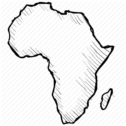 512x512 africa, continent, earth, geo, geography, map icon - Africa Drawing