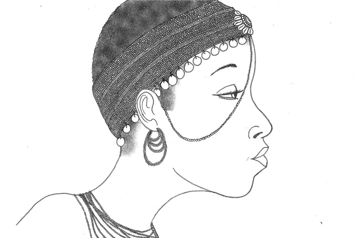 1200x806 Women Portraits - Africa Drawing