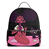 160x160 unisex backpack fashion african american girl drawing college - African American Girl Drawing