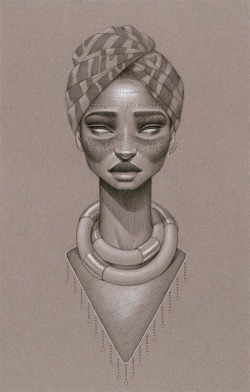 250x392 African Art Tumblr - African Drawings